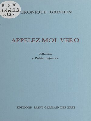 cover image of Appelez-moi Véro